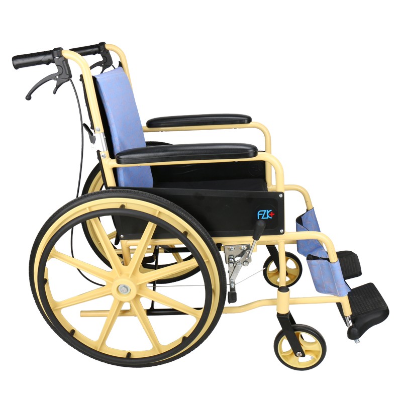 FZK-25B 铝合金大轮折背轮椅